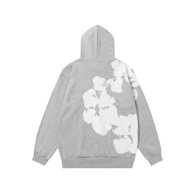 Top Quality Denim Tears Big Cotton Wreath Sweatshirt in Grey 02