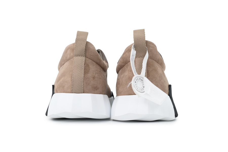    Hermès Bouncing Sneaker Brown Suede