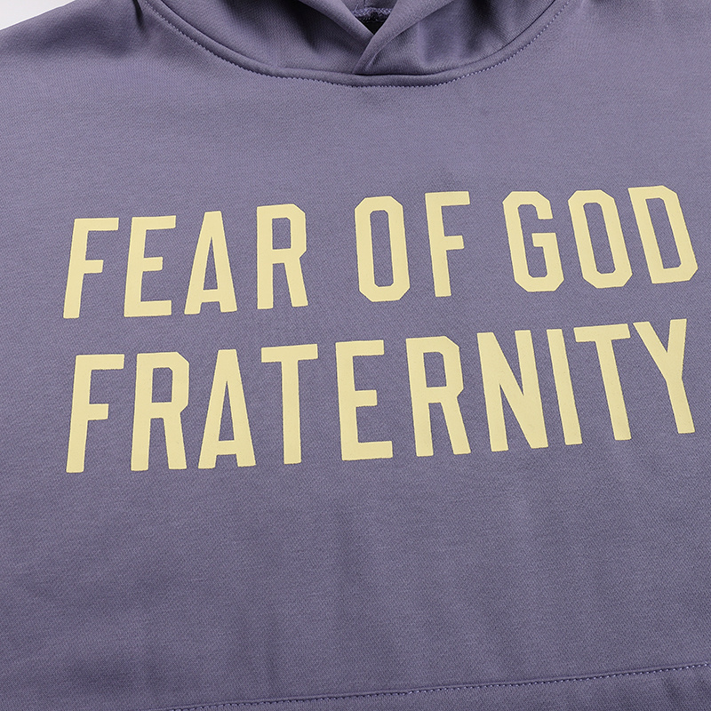     Fear of God Essentials Heavy Fleece Hoodie Lavender