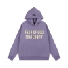Top Quality     Fear of God Essentials Heavy Fleece Hoodie Lavender