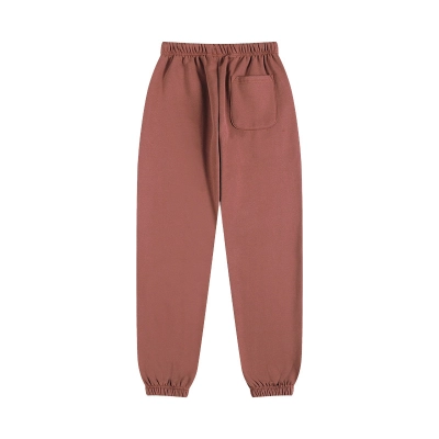 Top Quality Fear of God Essentials Heavy Fleece Sweatpant Crimson 02