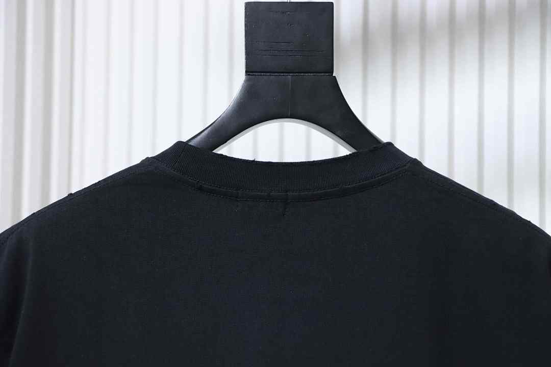    Saint Laurent Large Bord T Shirt Black
