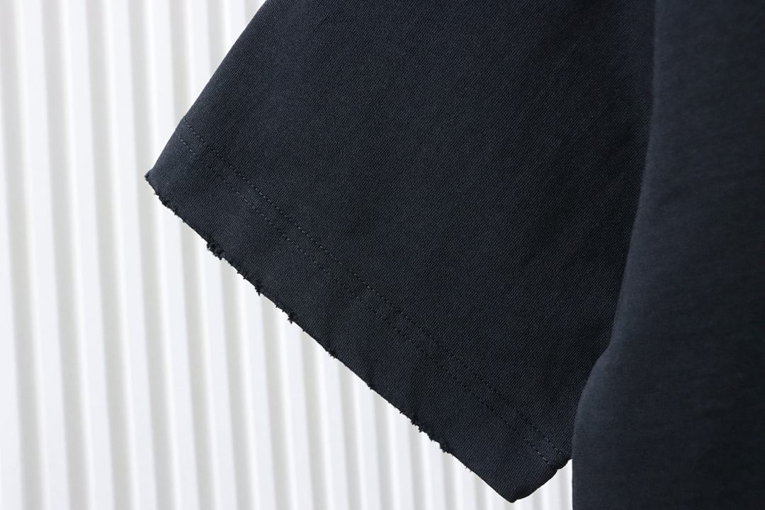     Saint Laurent Large Bord T Shirt Black