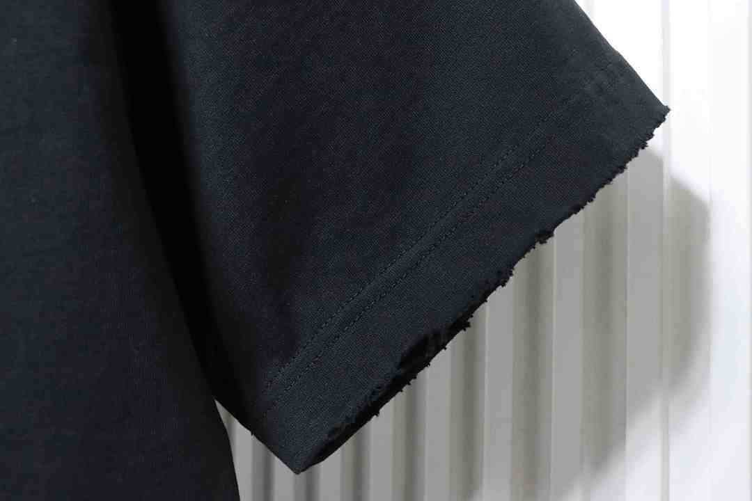     Saint Laurent Large Bord T Shirt Black