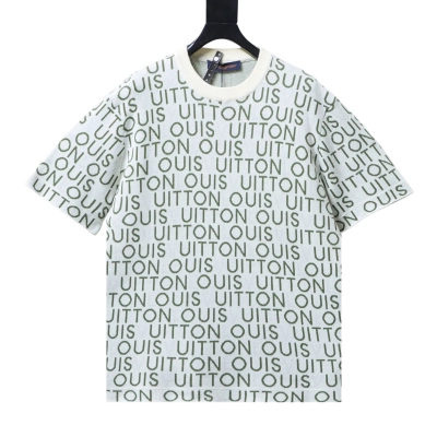 Top Quality Louis Vuitton All-over Logo T-shirt 01