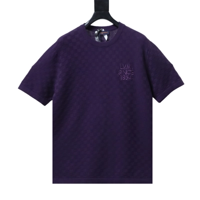 Top Quality Louis Vuitton Damier Signature T-shirt 01
