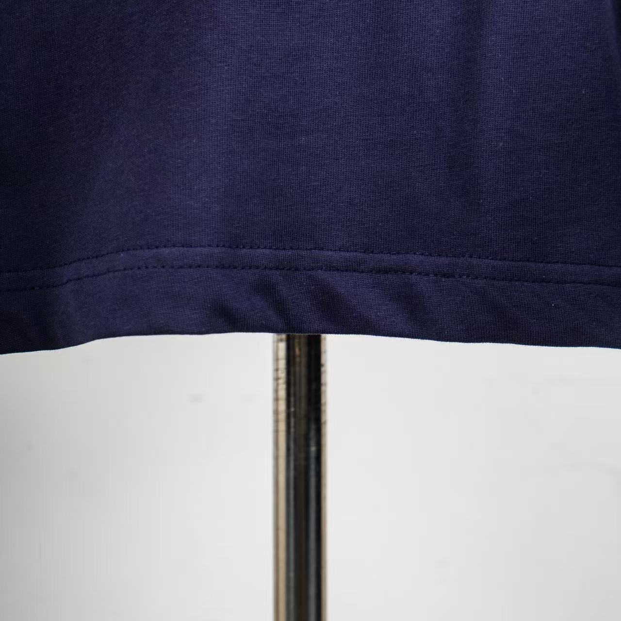     Louis Vuitton Embroidered T-Shirt Navy 6002
