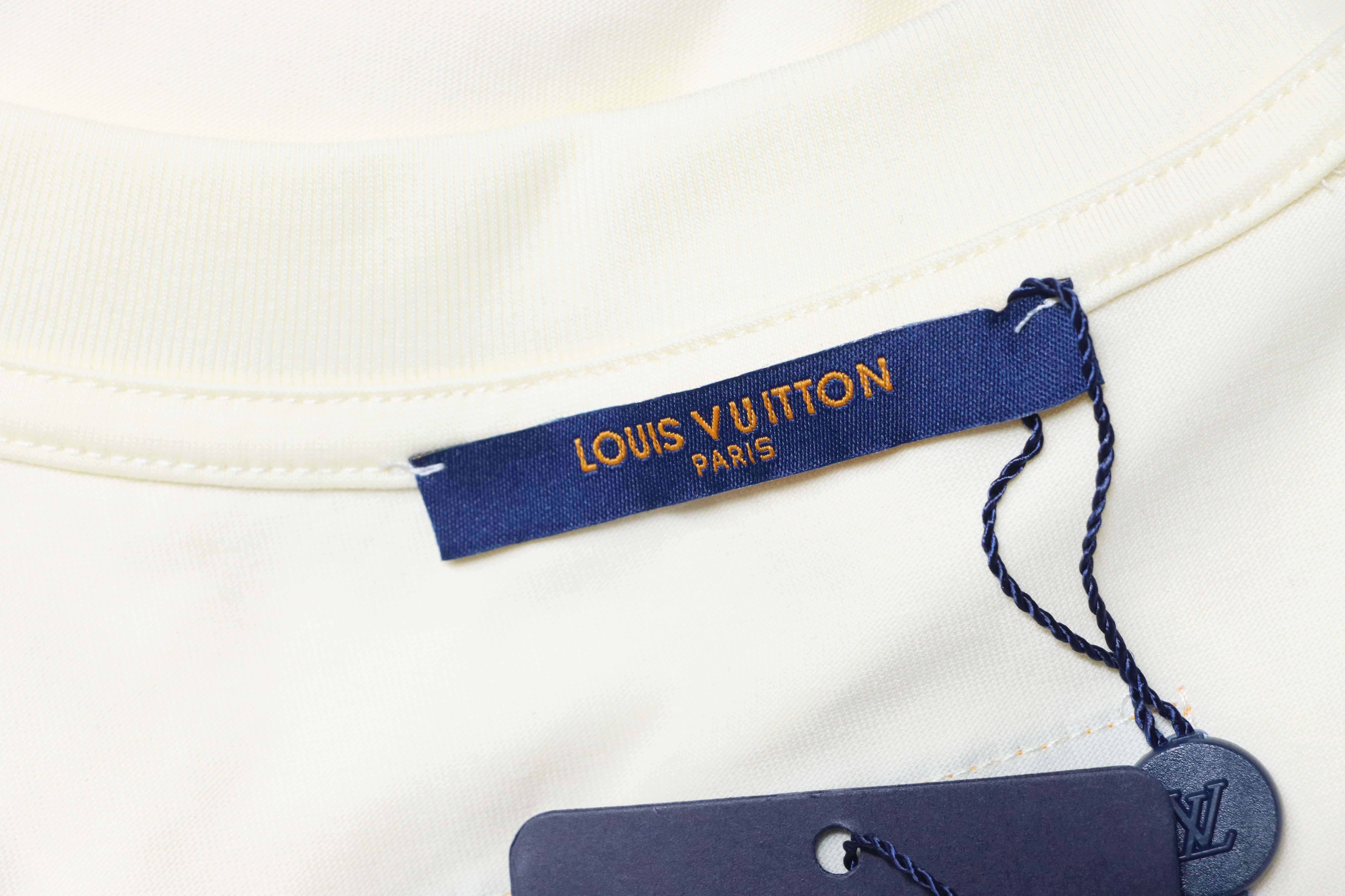     Louis Vuitton Embroidered T-shirts
