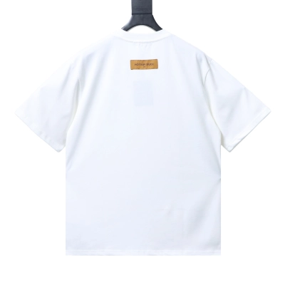 Top Quality Louis Vuitton Printed T-shirts White 02