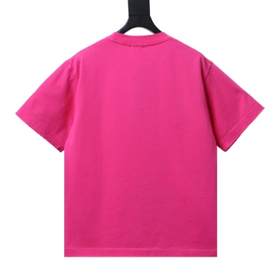 Top Quality Saint Laurent Large Bord T Shirt Rose 02