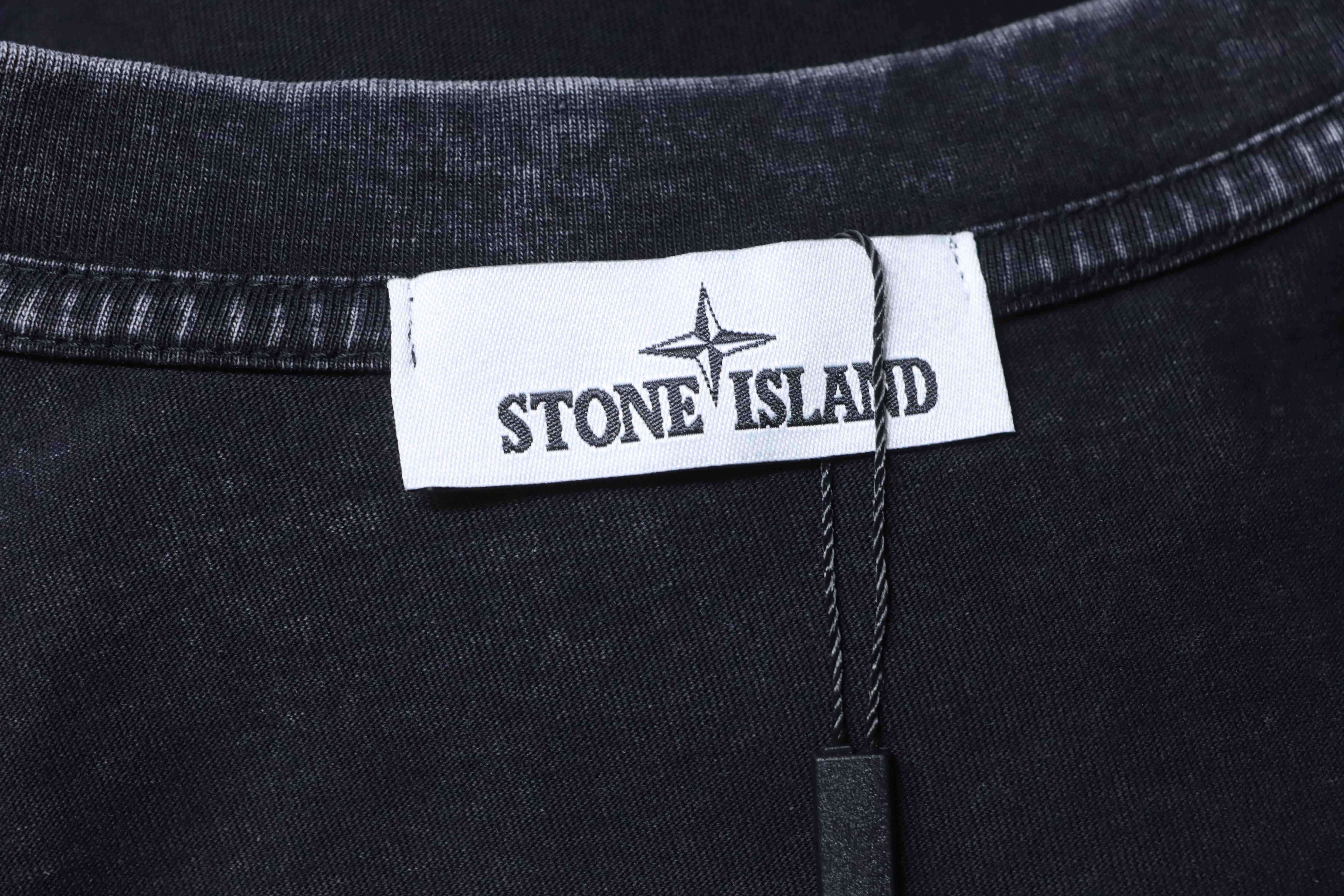 Top Quality    Stone Island Garment Dyed T-Shirt