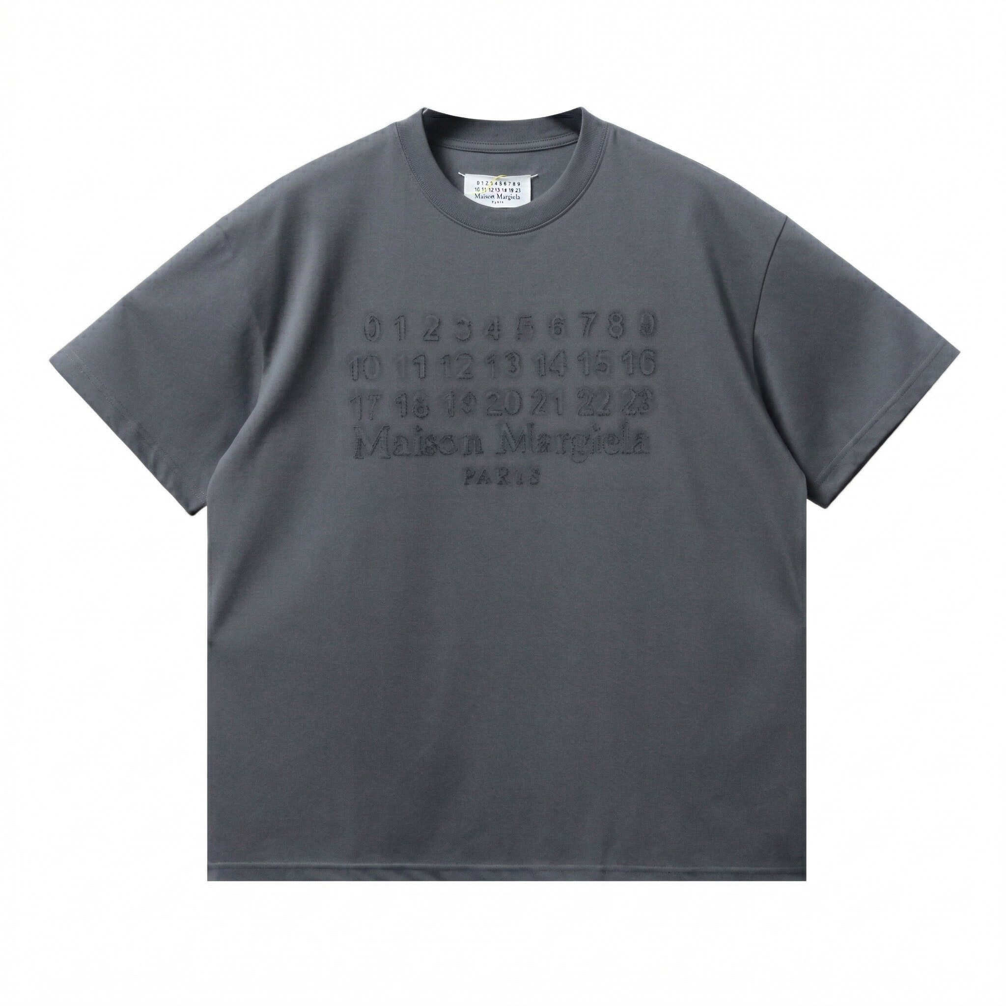    Maison Margiela MM6  Numeric Cotton Jersey T-shirt