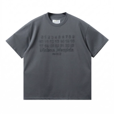 Maison Margiela MM6  Numeric Cotton Jersey T-shirt 01