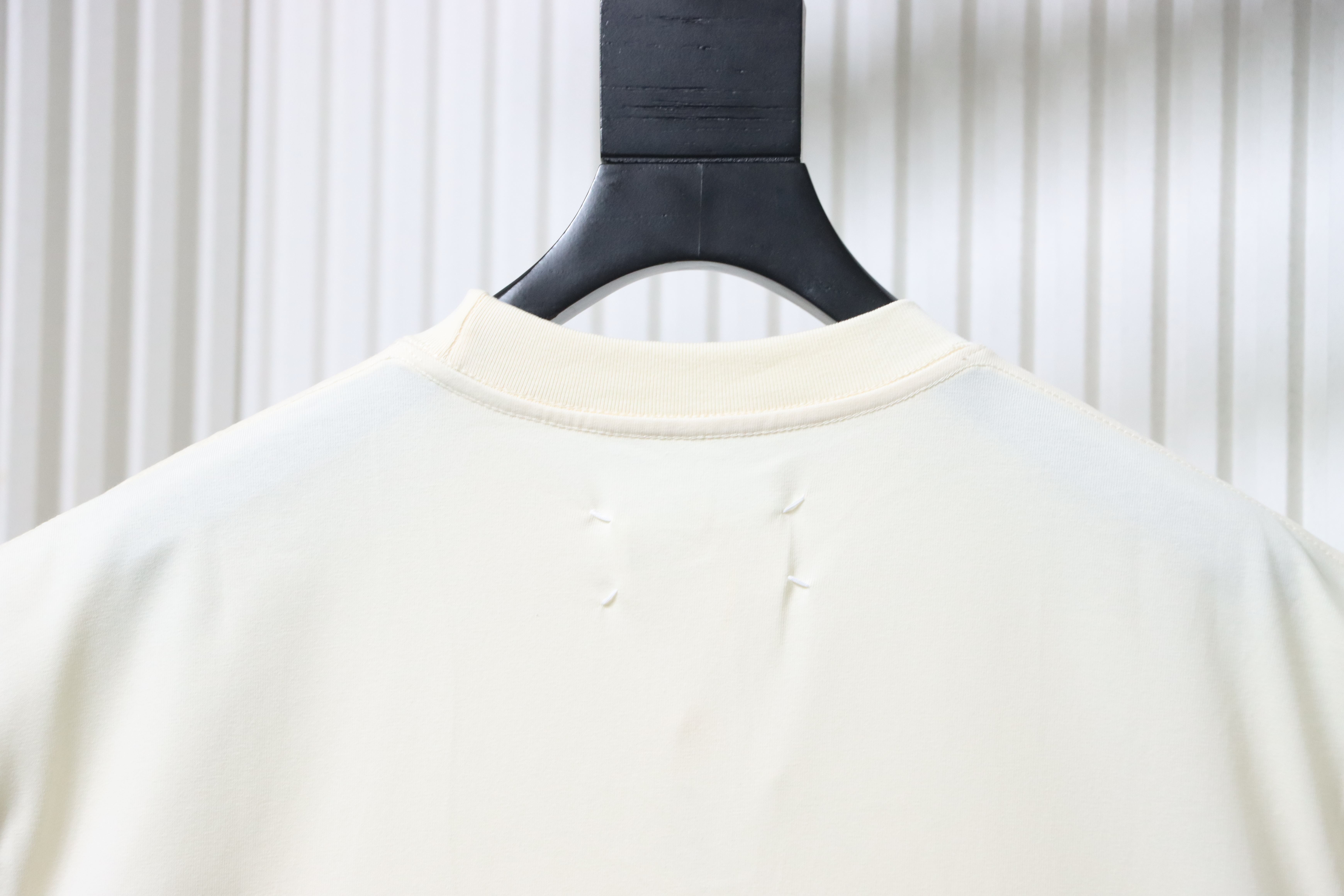    Maison Margiela MM6  Numeric Cotton Jersey T-shirt White