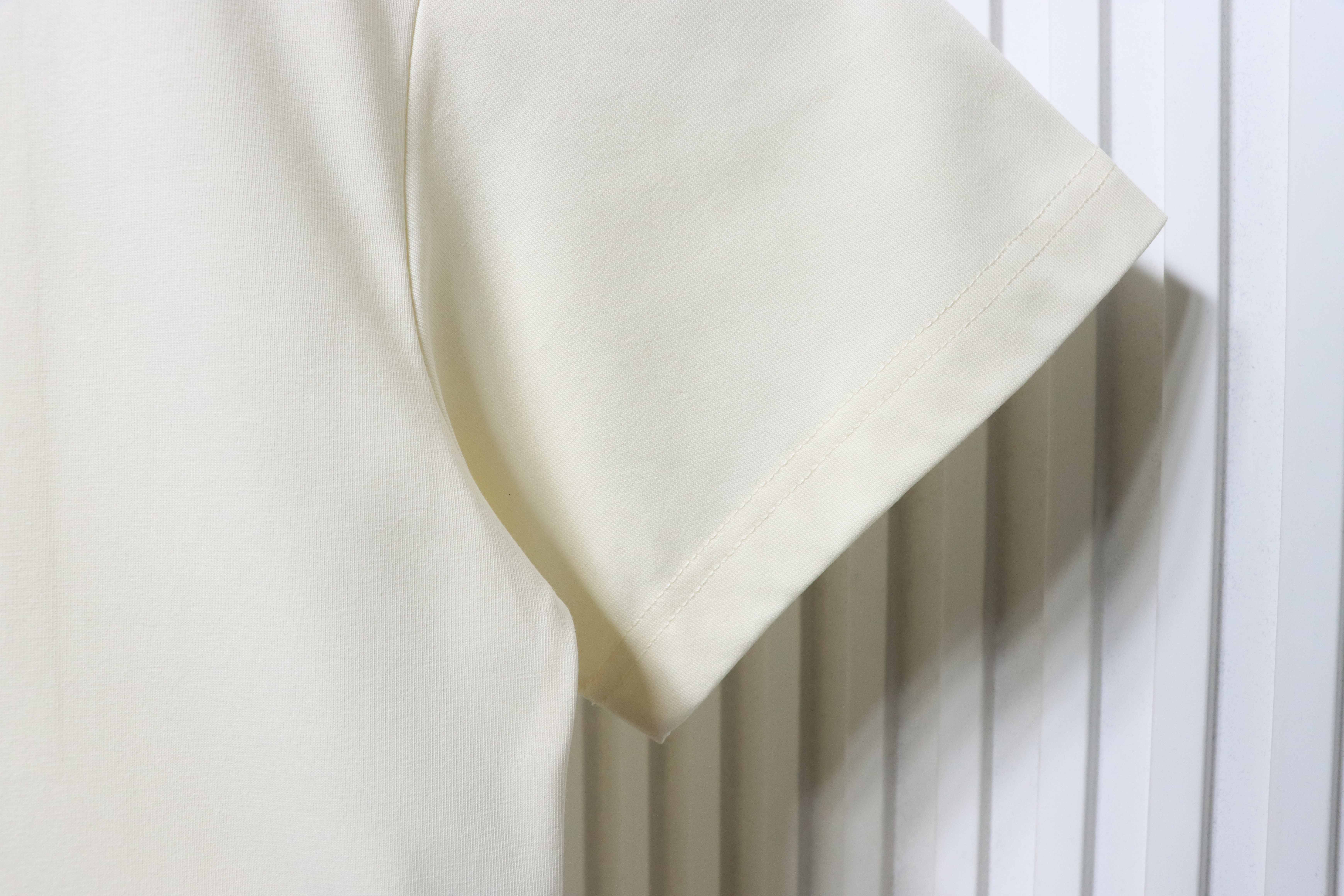    Maison Margiela MM6  Numeric Cotton Jersey T-shirt White