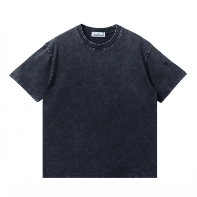 Top Quality    Stone Island Garment Dyed T-Shirt 01