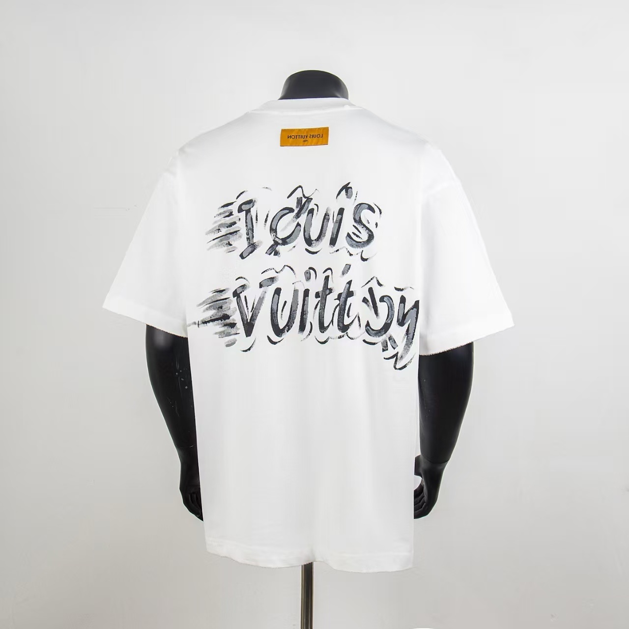     Louis Vuitton Embossed T-Shirt White 6030
