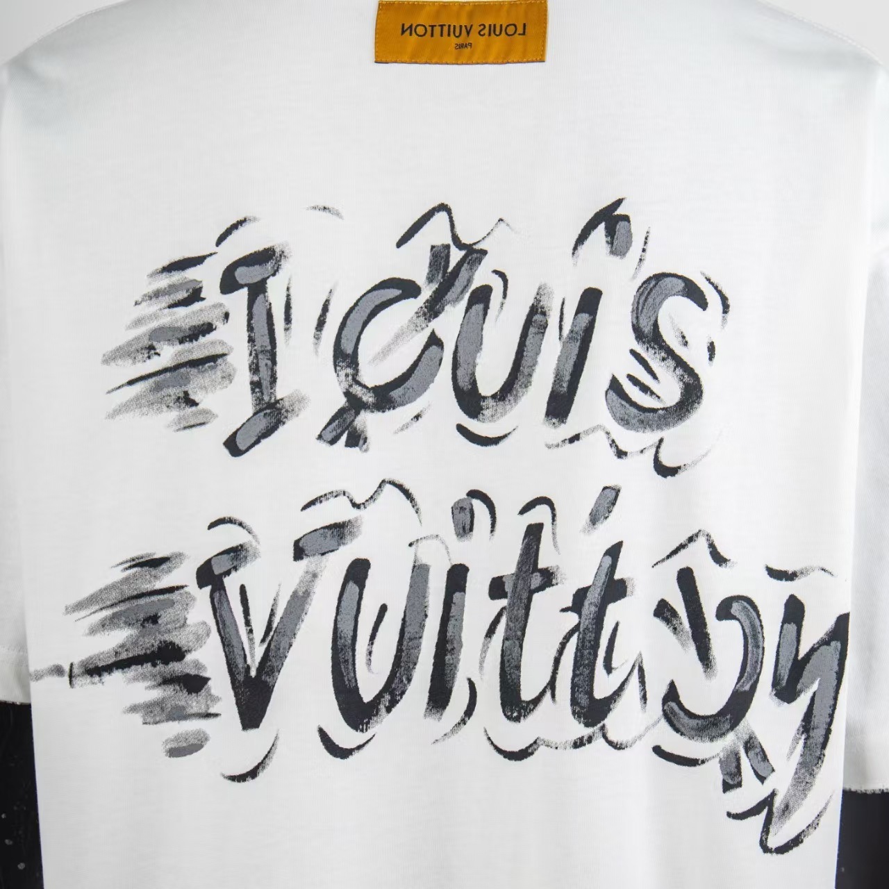     Louis Vuitton Embossed T-Shirt White 6030