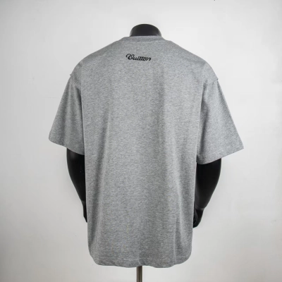 Top Quality Louis Vuitton Graphic Patch T-shirt Grey 6025 02