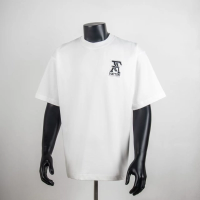 Top Quality Louis Vuitton Lovers T-shirt White 6024 01