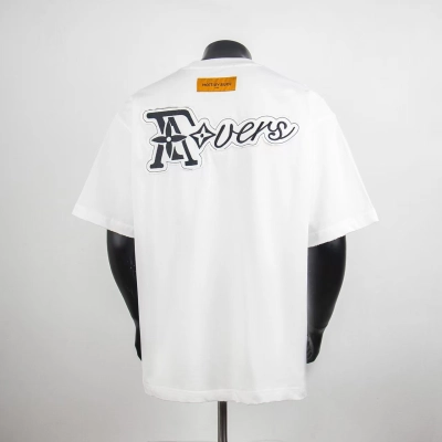 Top Quality Louis Vuitton Lovers T-shirt White 6024 02