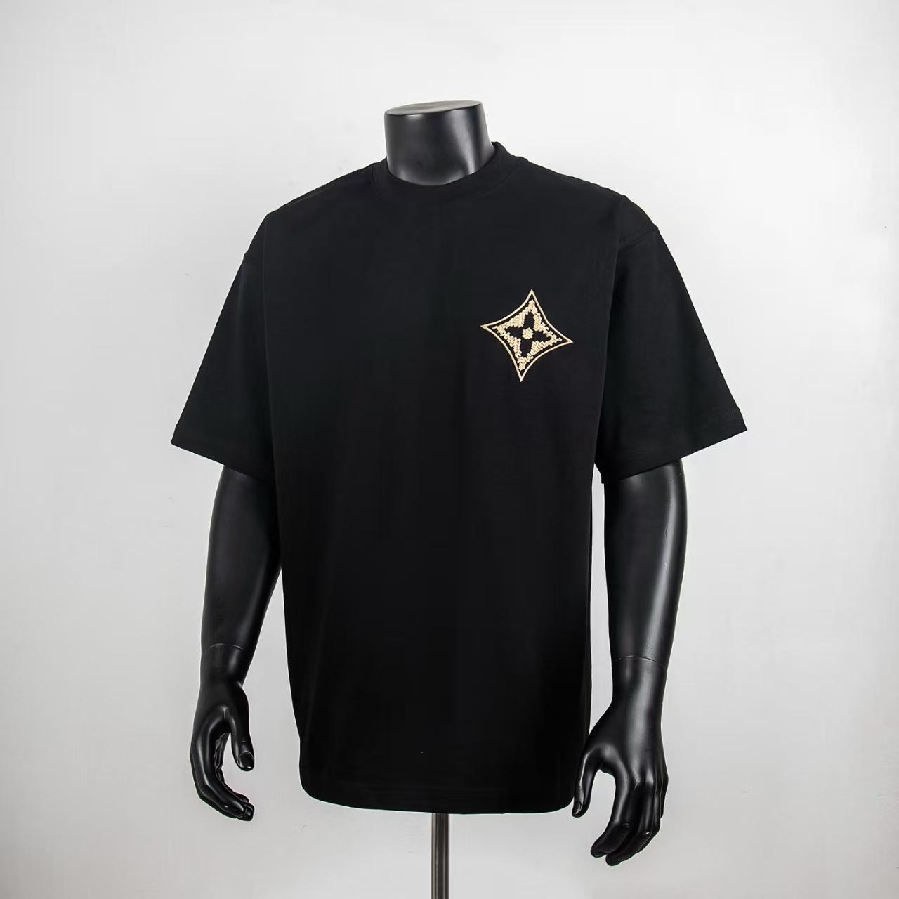     Louis Vuitton Monogram T-Shirt Black 6036