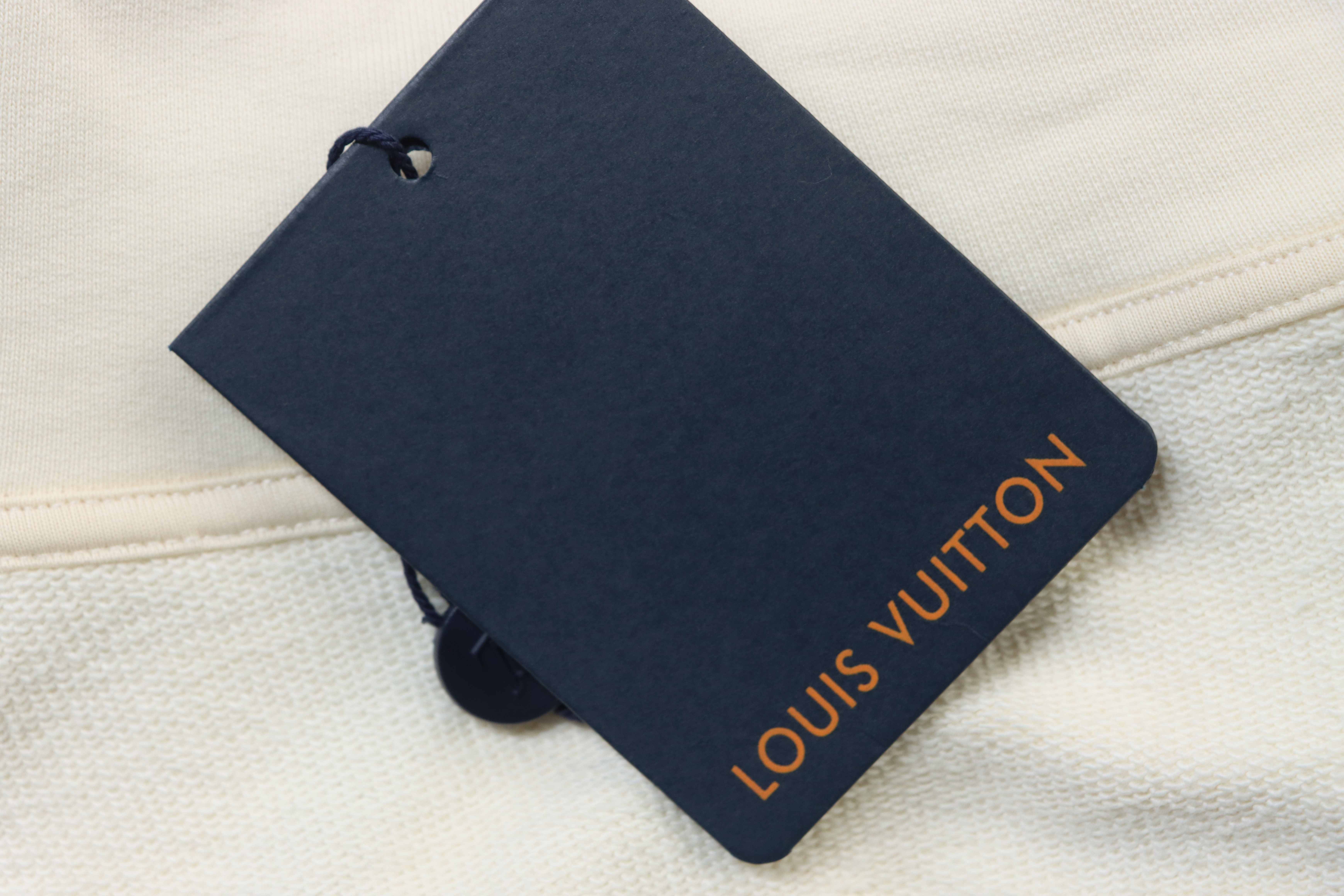     Louis Vuitton Printed Signature Hoodie