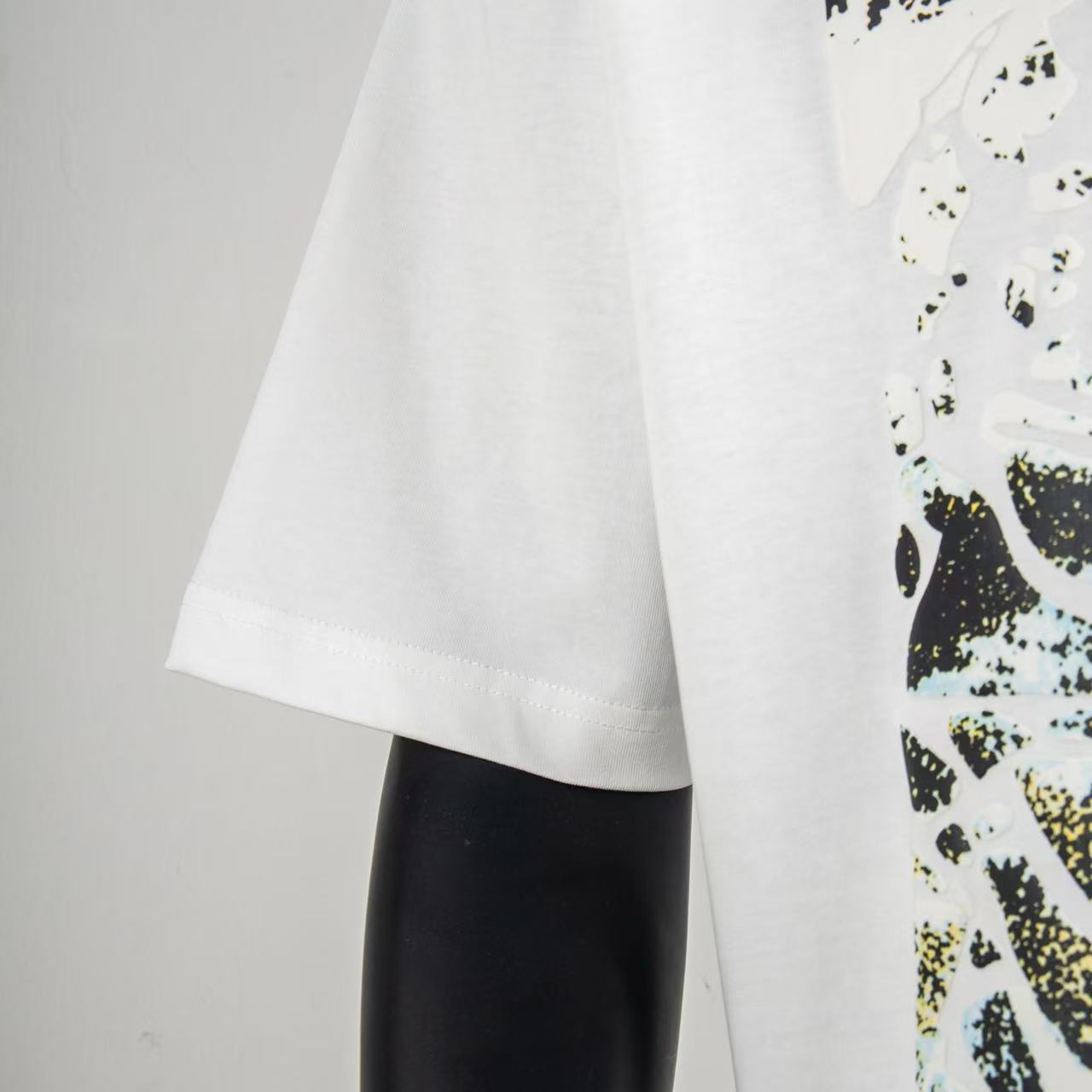     Louis Vuitton Velvet Jacquard Short-Sleeved T-Shirt 6003