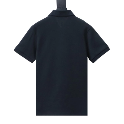 Top Quality Louis Vuitton Zip-up  Polo Shirt Black 02