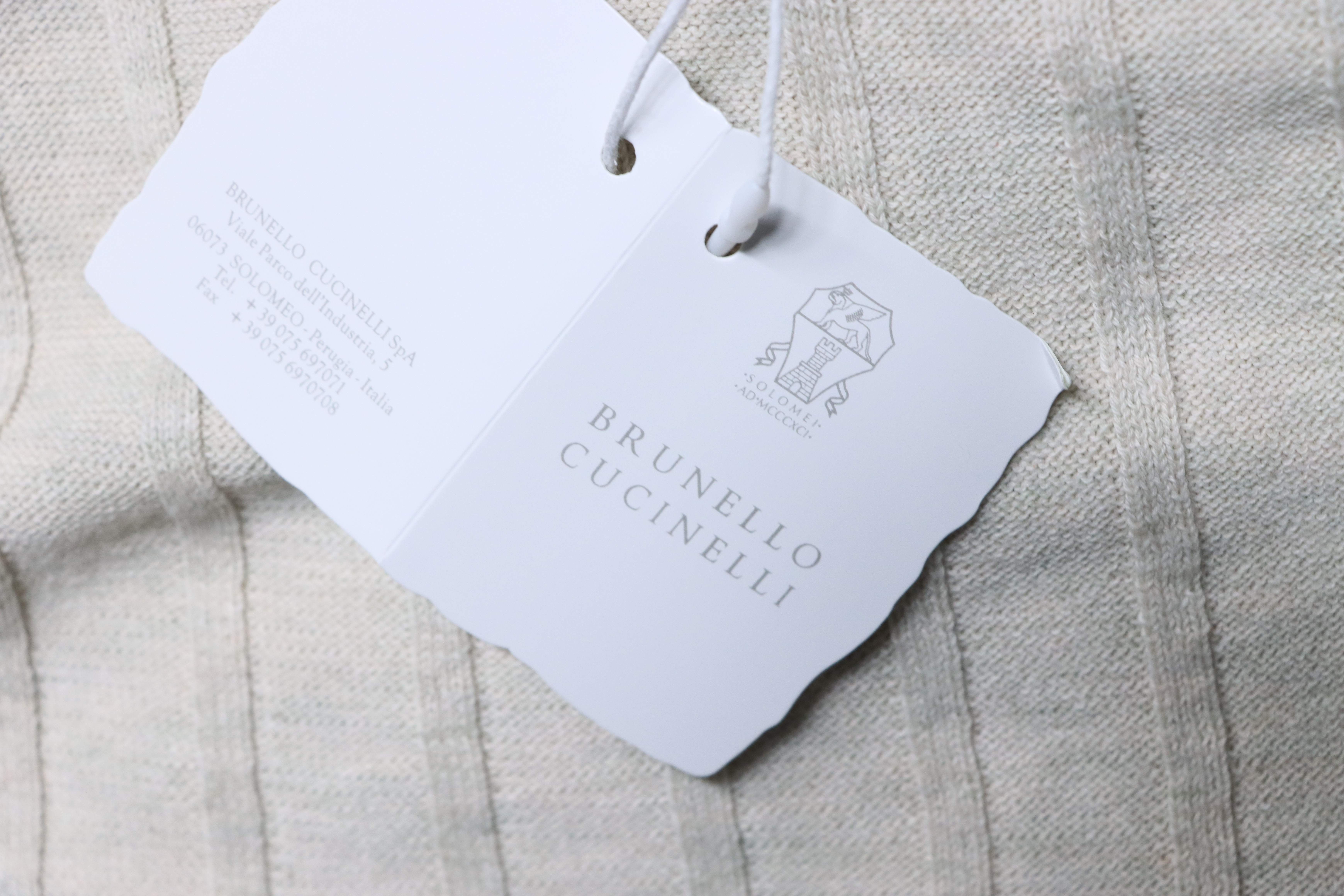    Brunello Cucinelli Henley collar T-shirt White