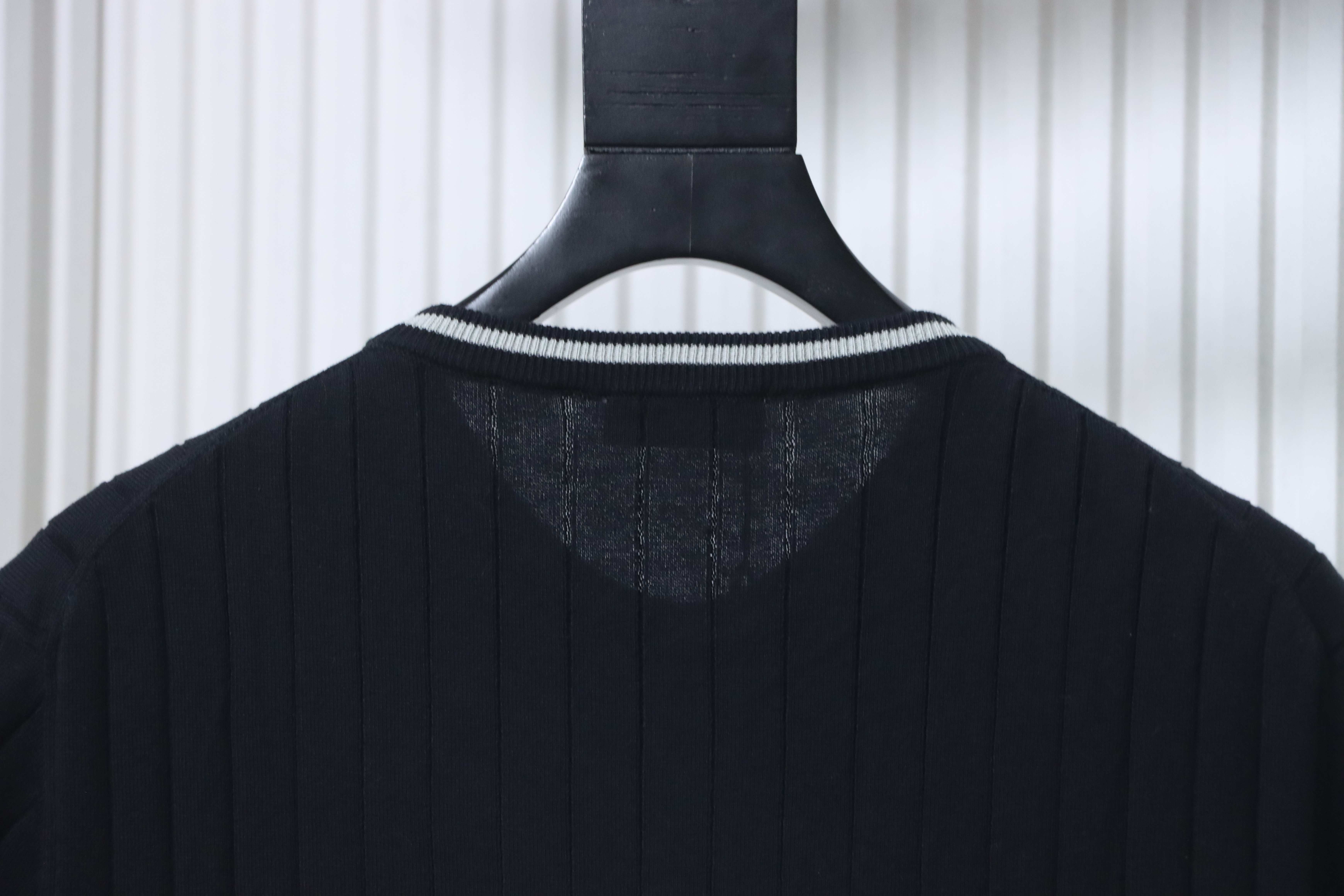    Brunello Cucinelli Henley collar T-shirt Black