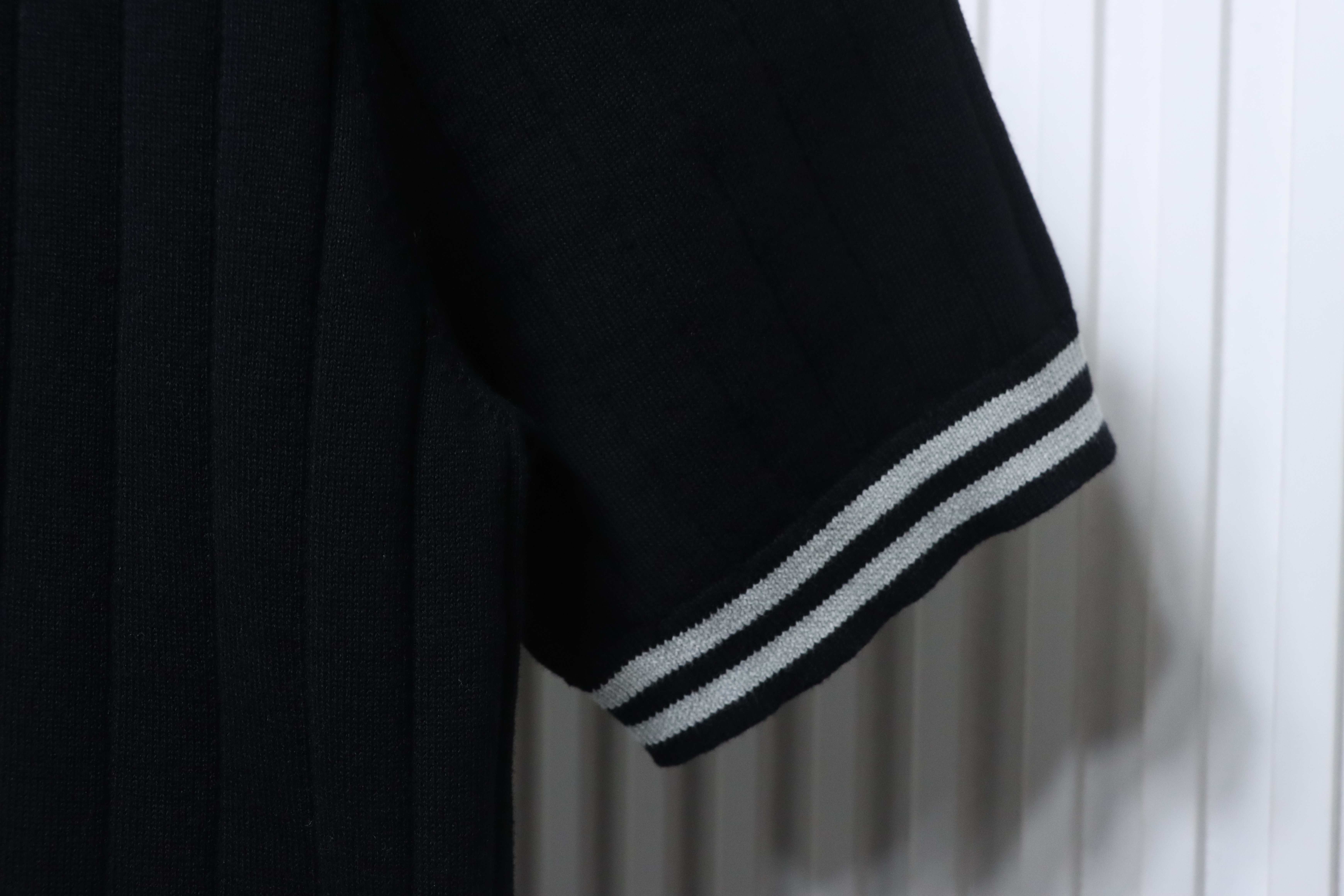    Brunello Cucinelli Henley collar T-shirt Black