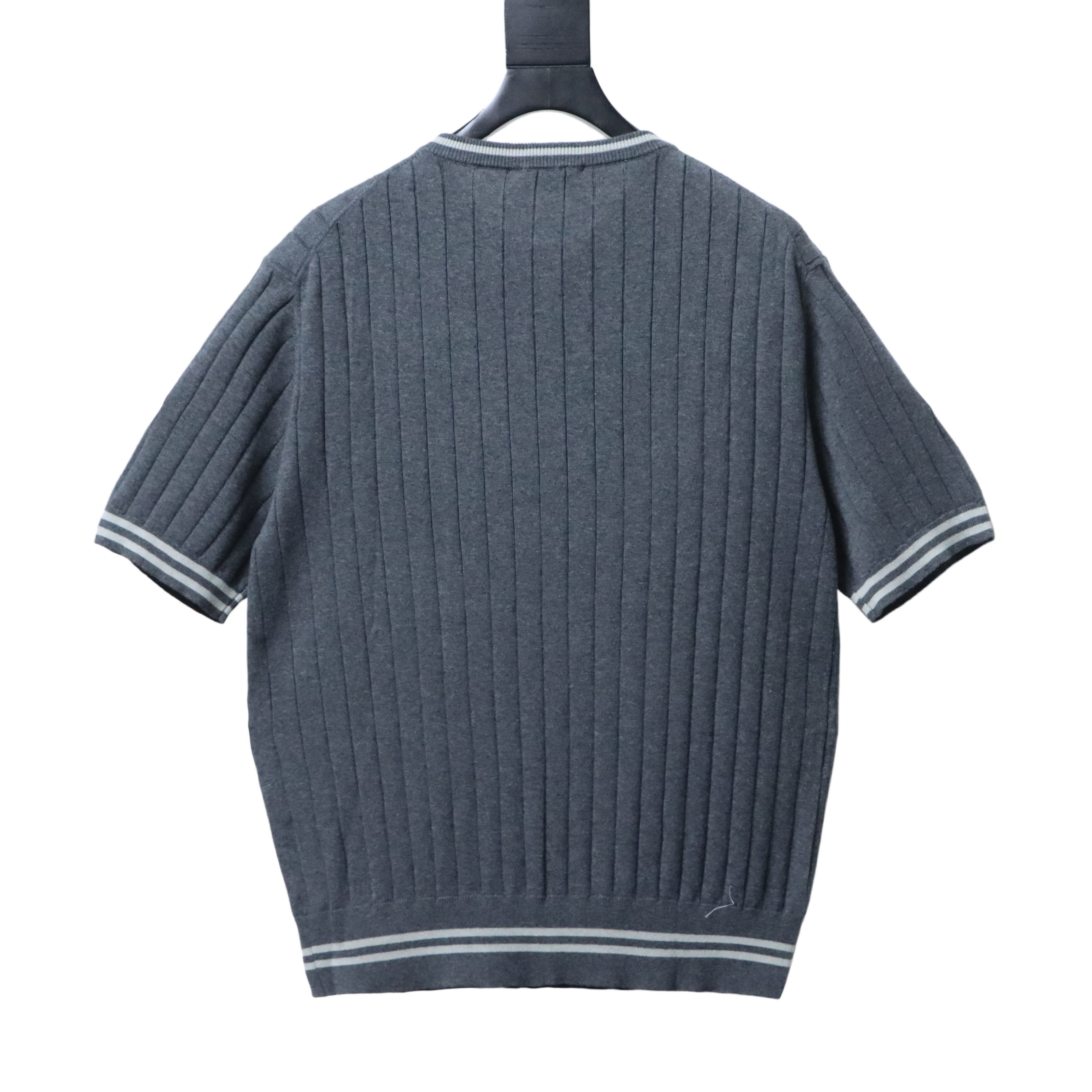   Brunello Cucinelli Henley collar T-shirt