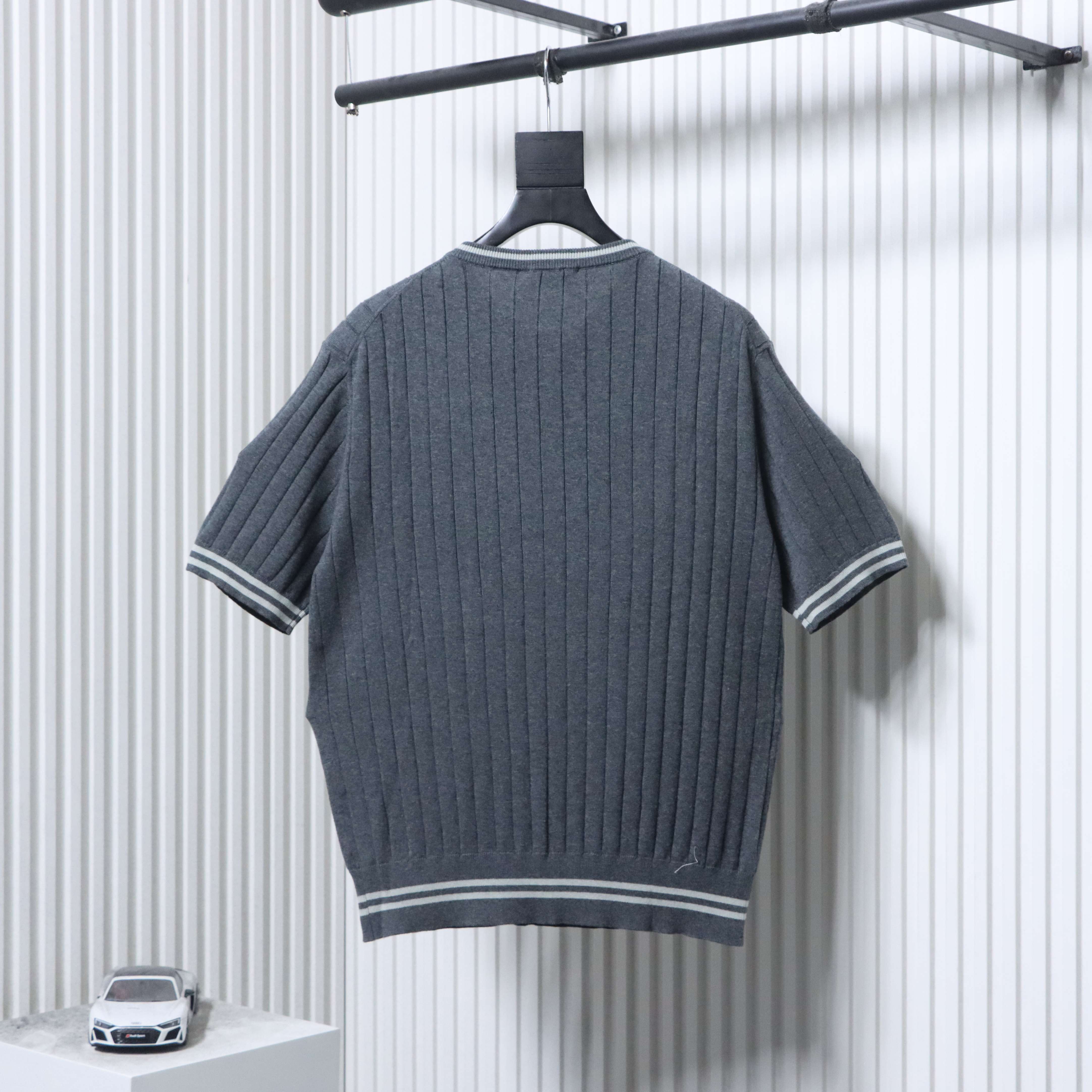   Brunello Cucinelli Henley collar T-shirt