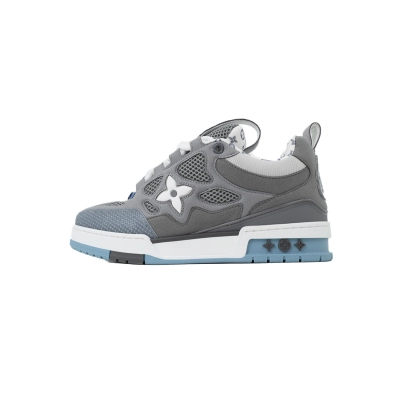 Louis Vuitton LV Skate Sneaker Light Gray Blue 01