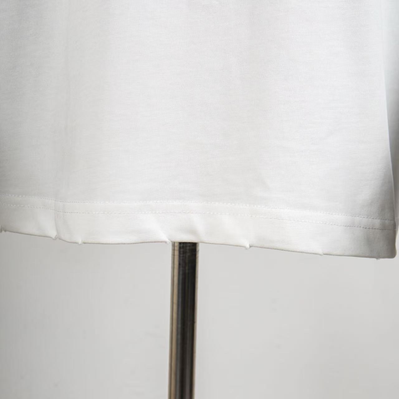     Louis Vuitton Embellished Signature T-Shirt White 6012