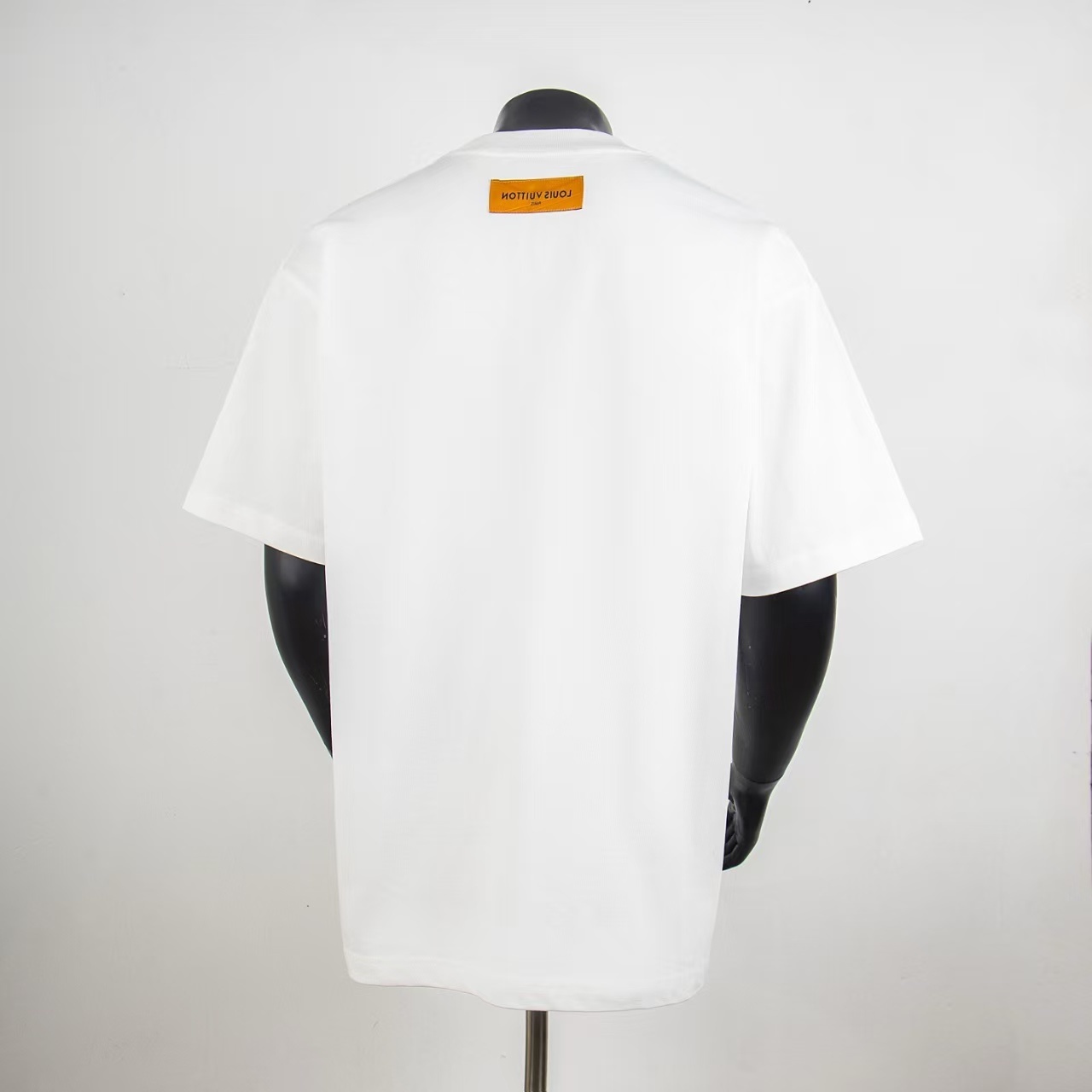     Louis Vuitton Embellished Signature T-Shirt White 6020