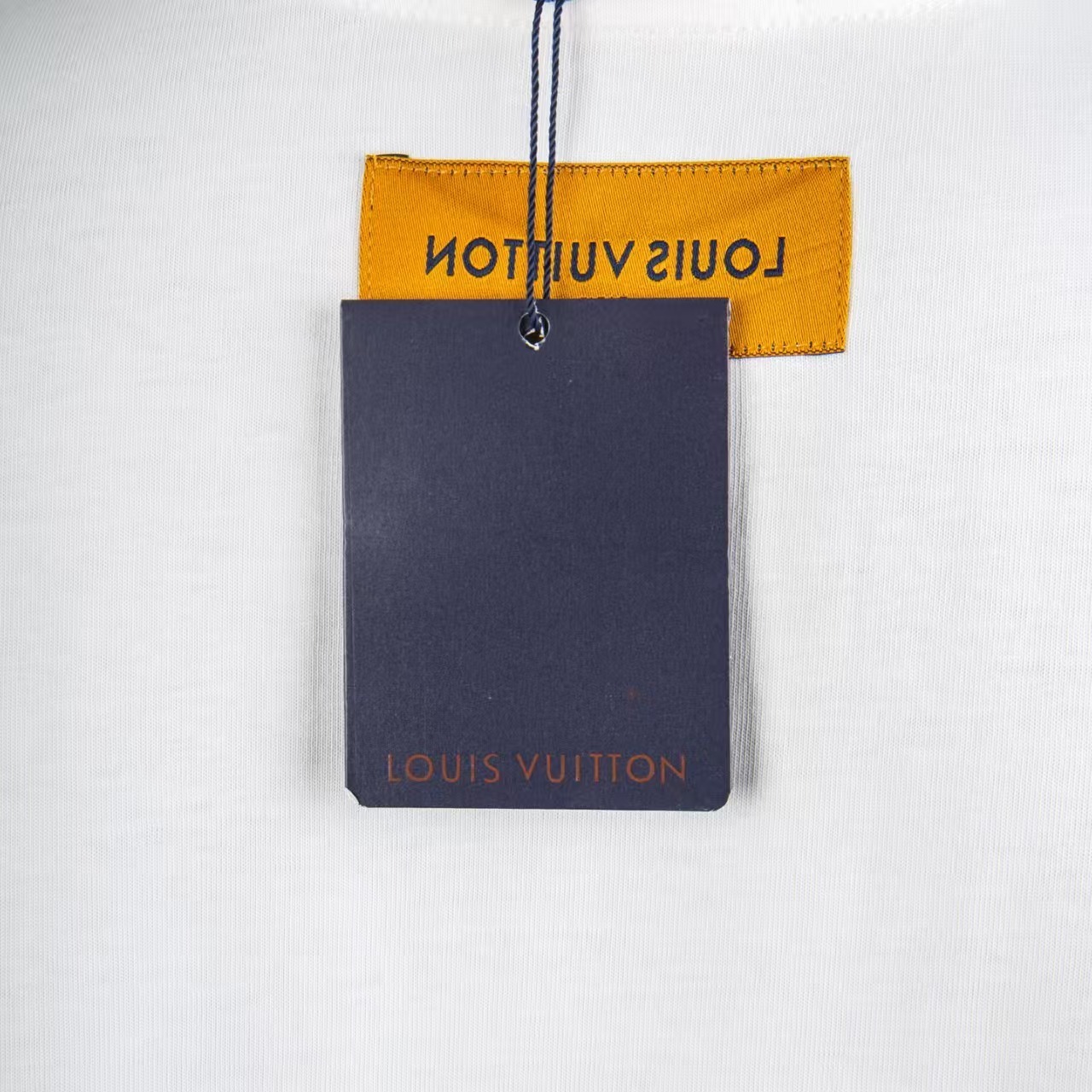     Louis Vuitton Embellished Signature T-Shirt White 6020