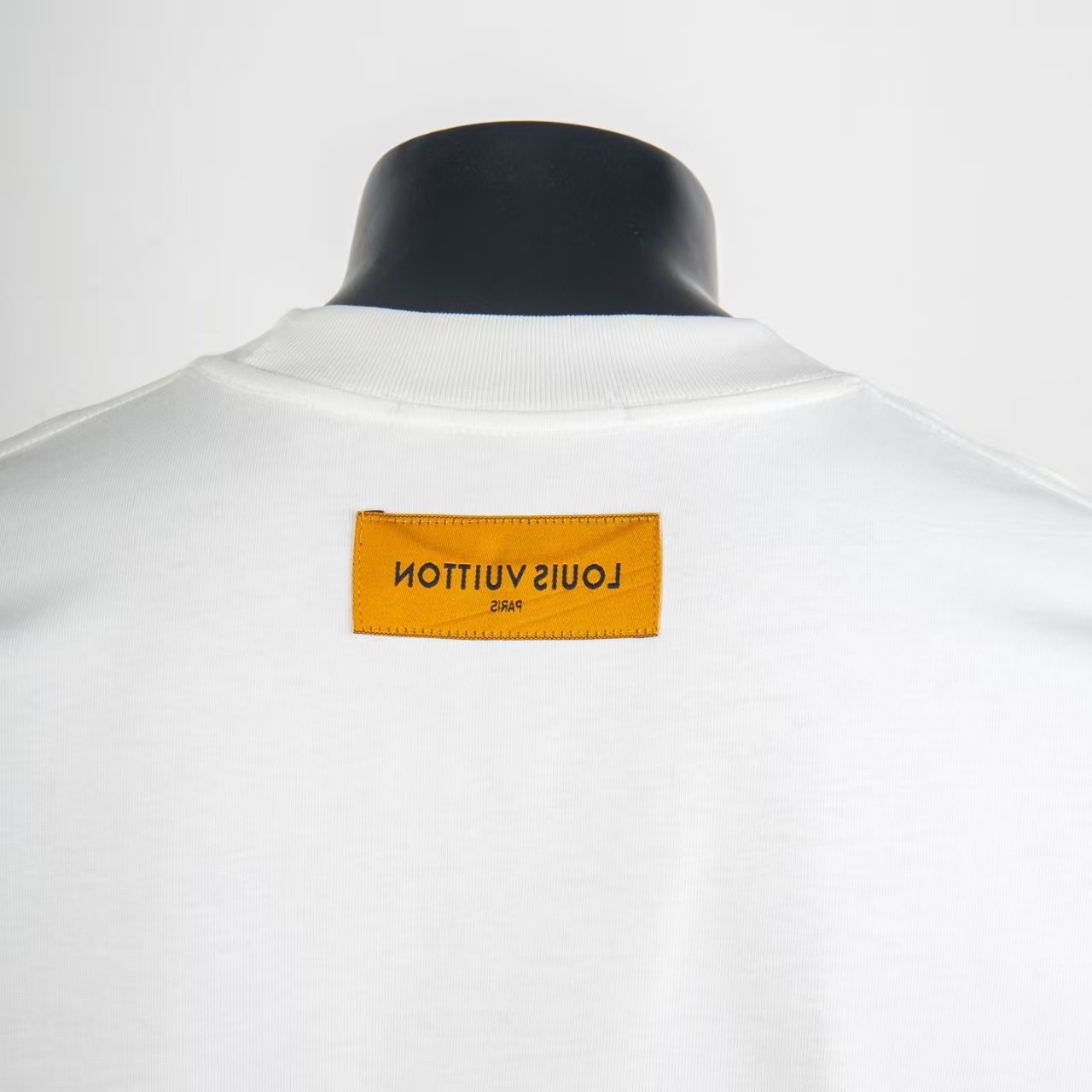     Louis Vuitton Embellished Signature T-Shirt White 6020