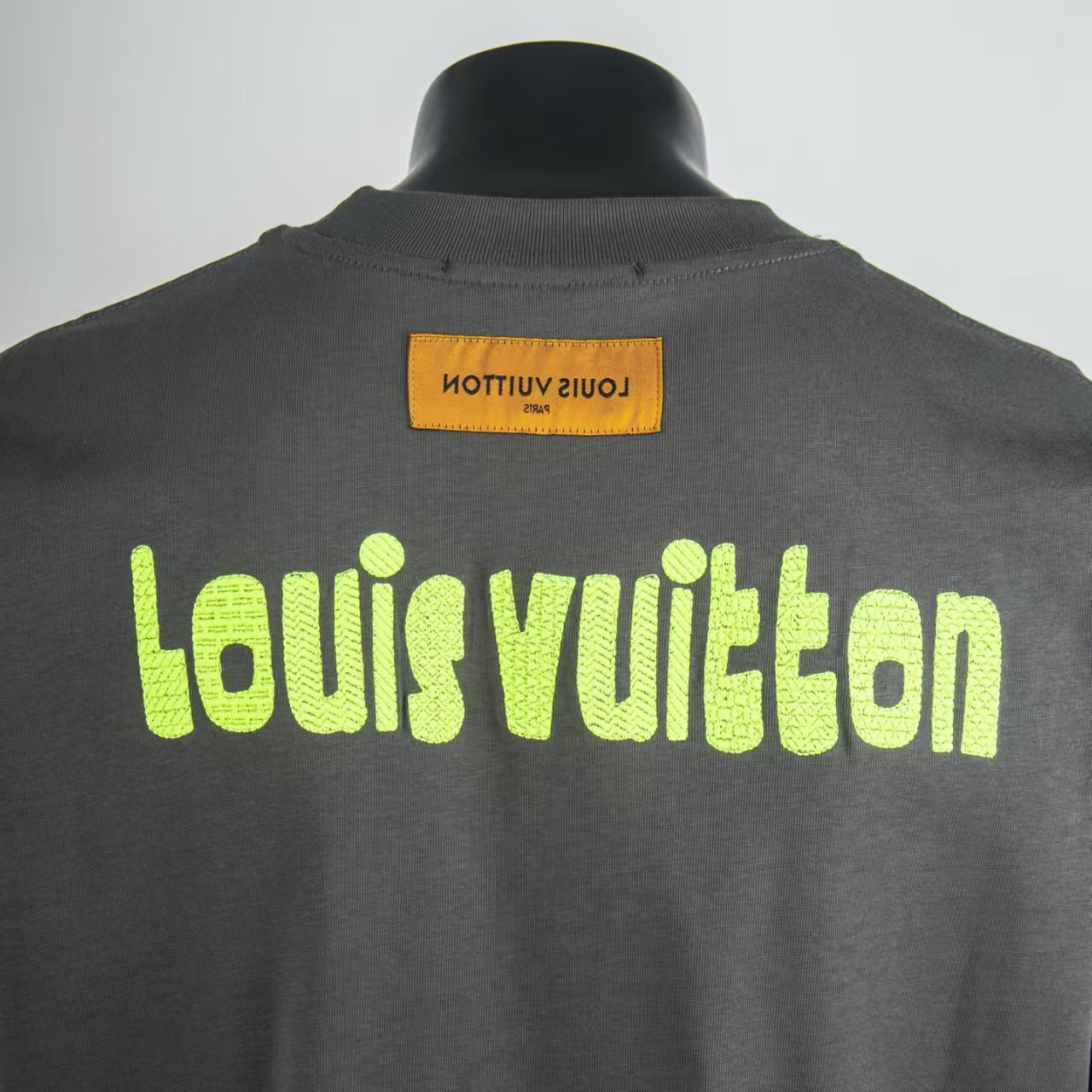     Louis Vuitton Embossed T-Shirt Black 6021