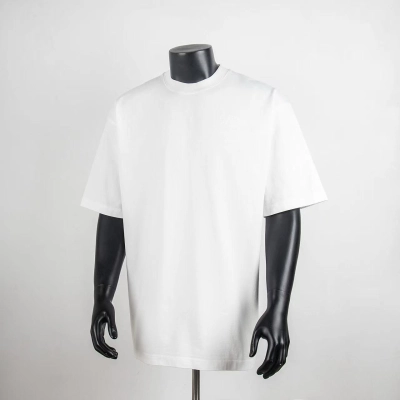 Top Quality     Louis Vuitton Embossed T-Shirt White 6016 01