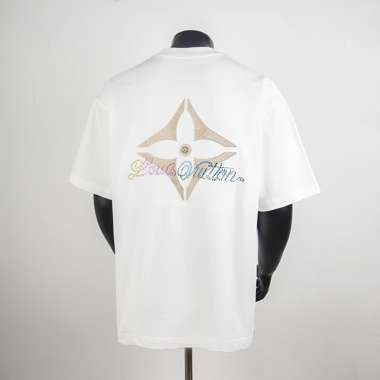     Louis Vuitton Embossed T-Shirt White 6018
