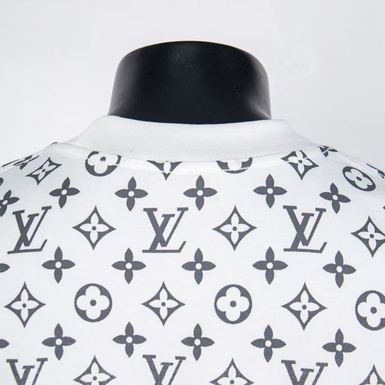    Louis Vuitton Gradient Cotton T-shirt White 6028