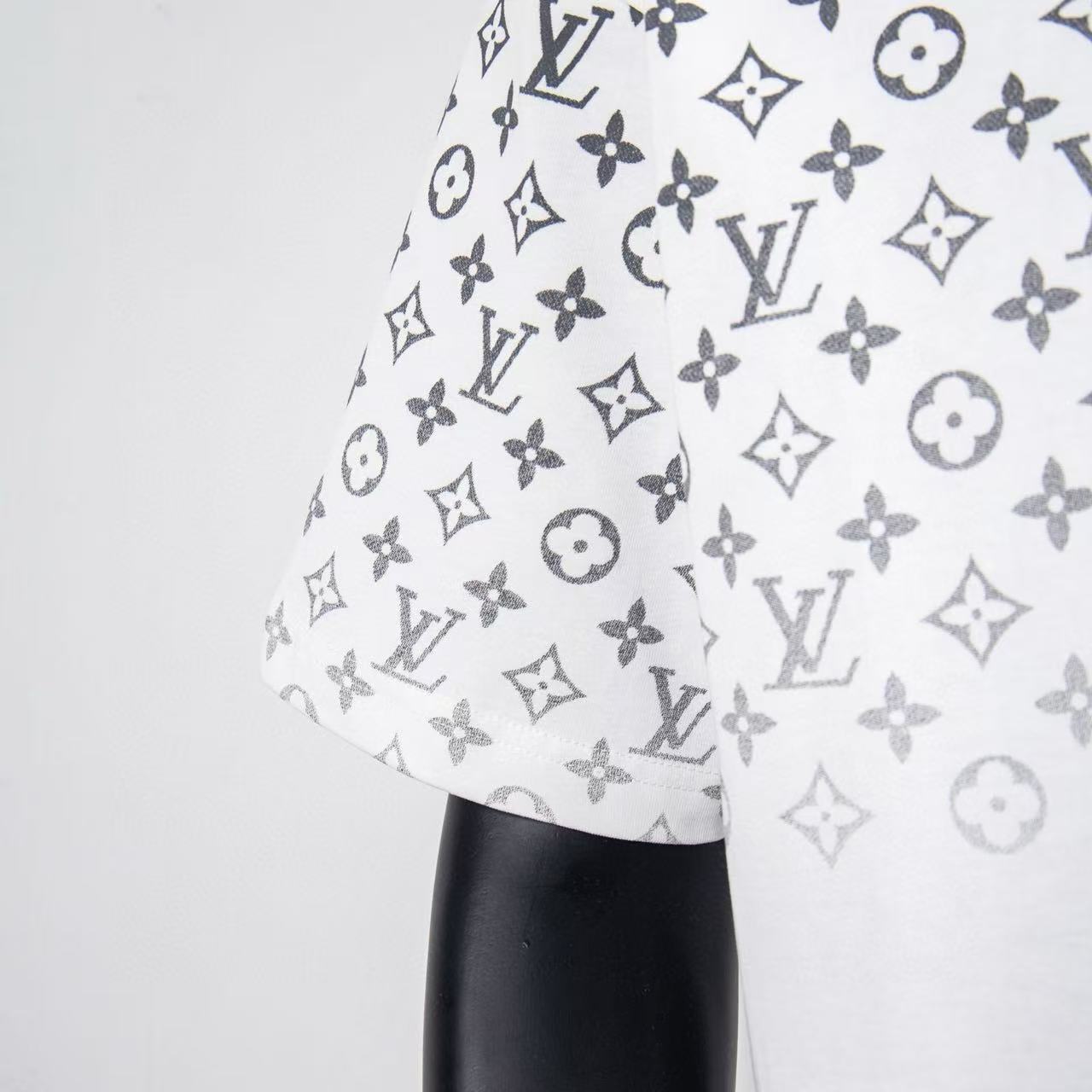     Louis Vuitton Gradient Cotton T-shirt White 6028