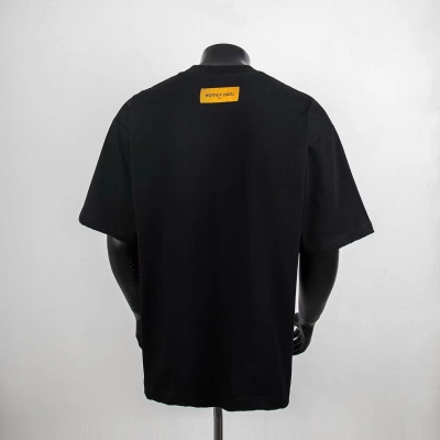 Top Quality     Louis Vuitton Monogram T-Shirt Black 6010 02