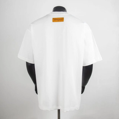Top Quality     Louis Vuitton Monogram T-Shirt White 6010 02