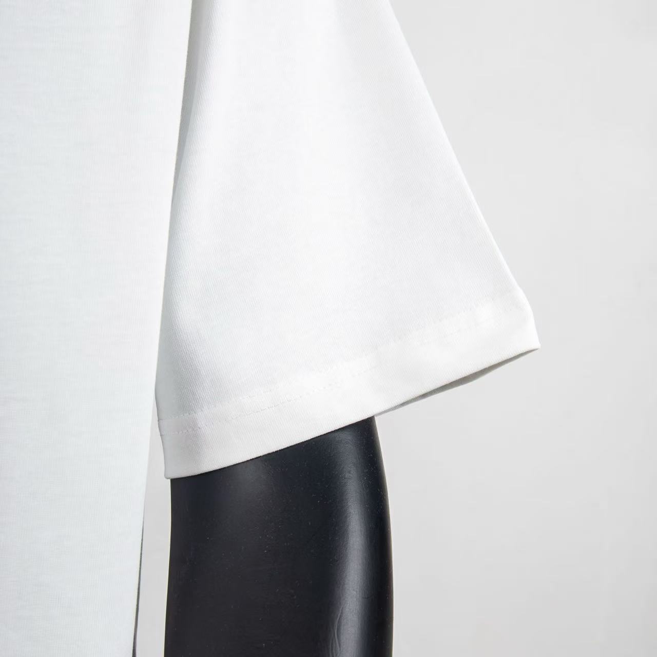     Louis Vuitton Printed Signature T-shirt White 6008