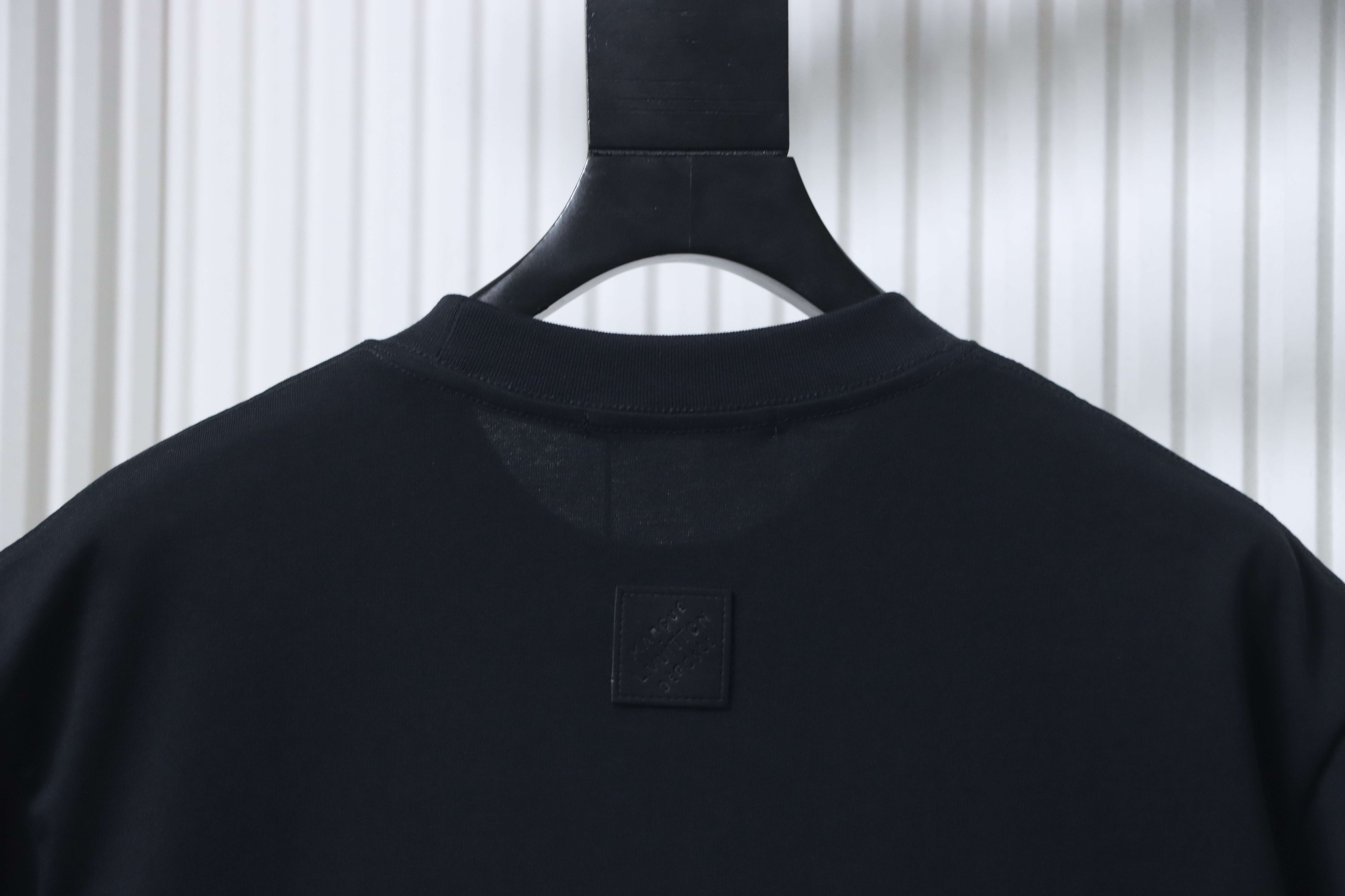     Louis Vuitton Crown Embroidery T-Shirt Black