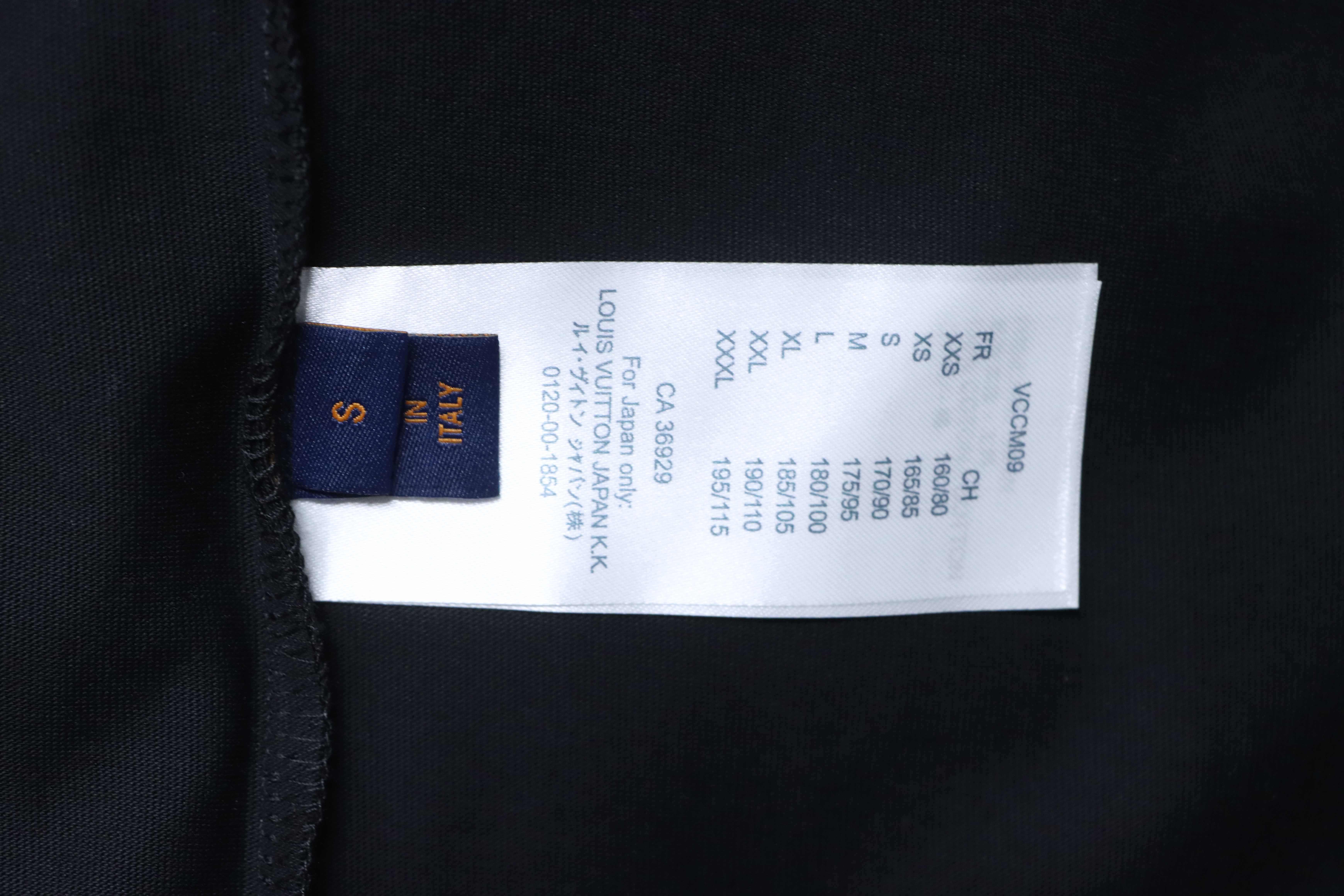     Louis Vuitton Crown Embroidery T-Shirt Black