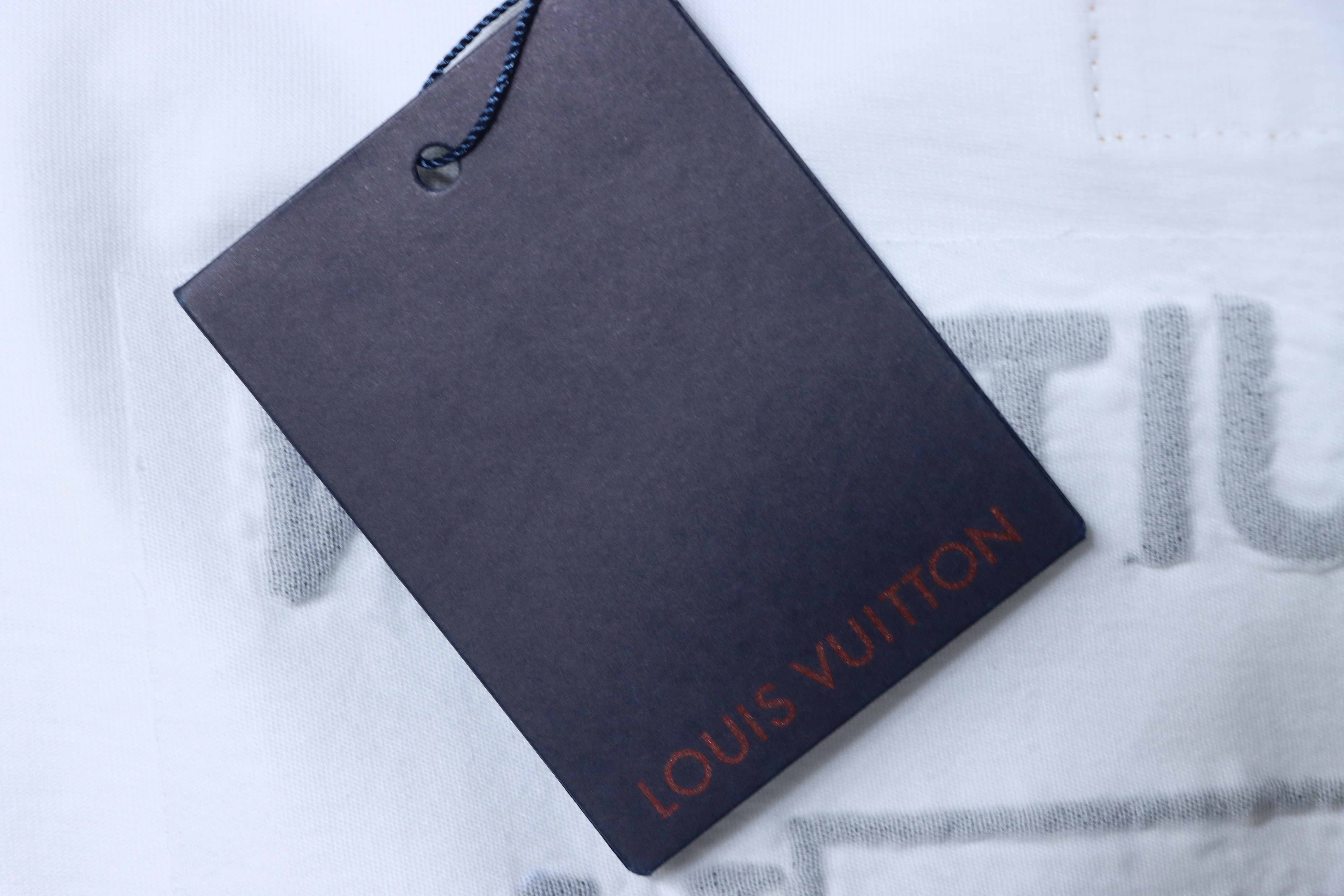     Louis Vuitton Embroidered LogoT-Shirt White